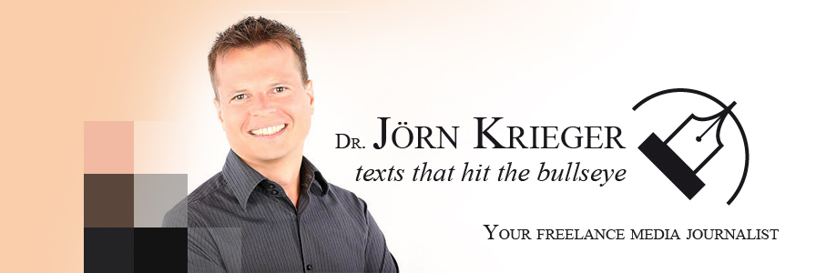 Dr. Jörn Krieger freelance media journalist